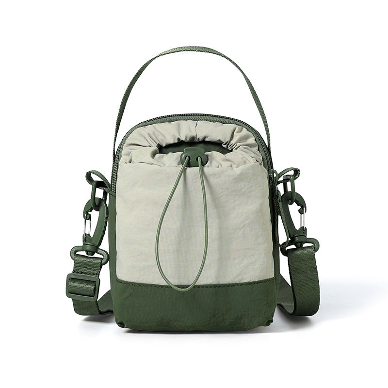 Minimalist Drawstring Shoulder Bag