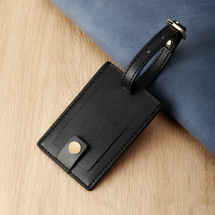 Premium Leather Luggage Tag Stornfield