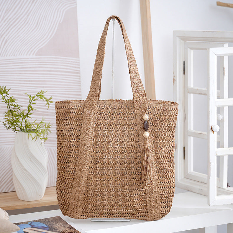 Spacious Braided Tote Bag Stornfield
