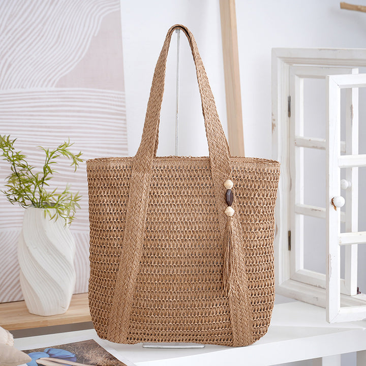 Spacious Braided Tote Bag Stornfield