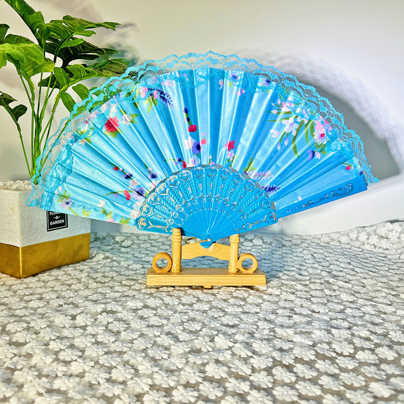 Women elegant handmade fan Stornfield