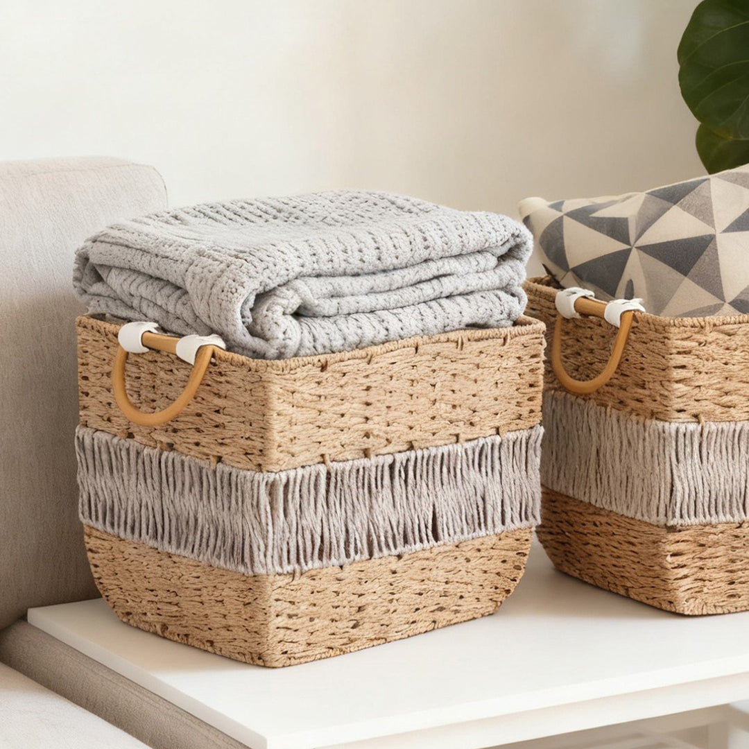 Natural meadows storage basket Stornfield