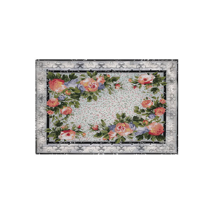 Floral Pattern Decorative Mat Stornfield