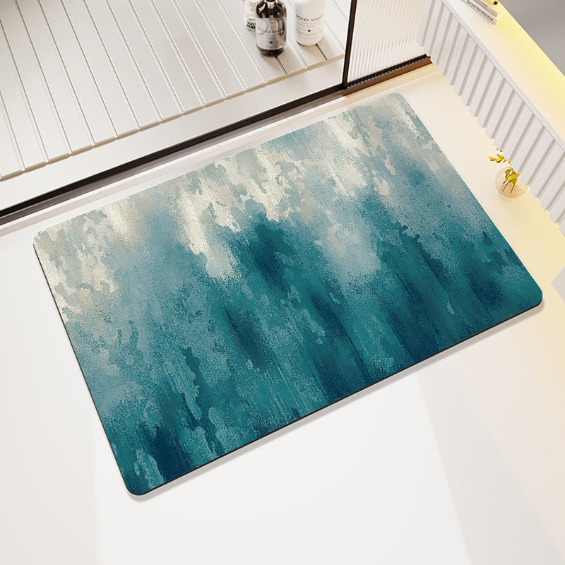 Floral Print Bath Mat Stornfield