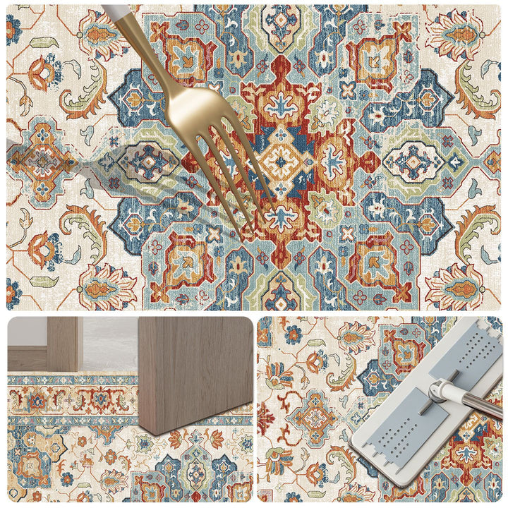 Elegant Vintage-Inspired Bath Mat Stornfield