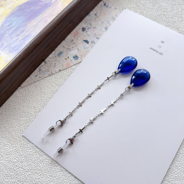 Elegant Drop Earrings with Chain Detail Stornfield