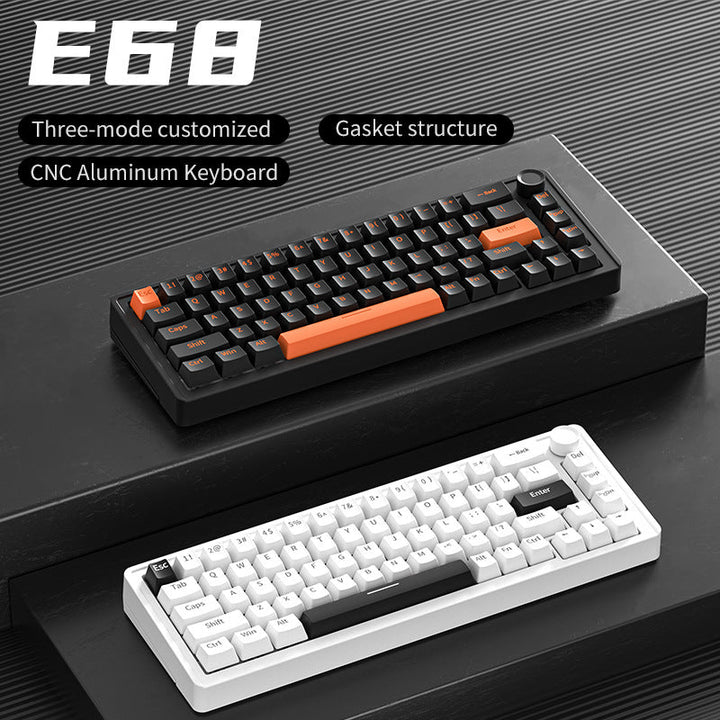 Wireless Mechanical Keyboard with Customizable Backlit Features Stornfield