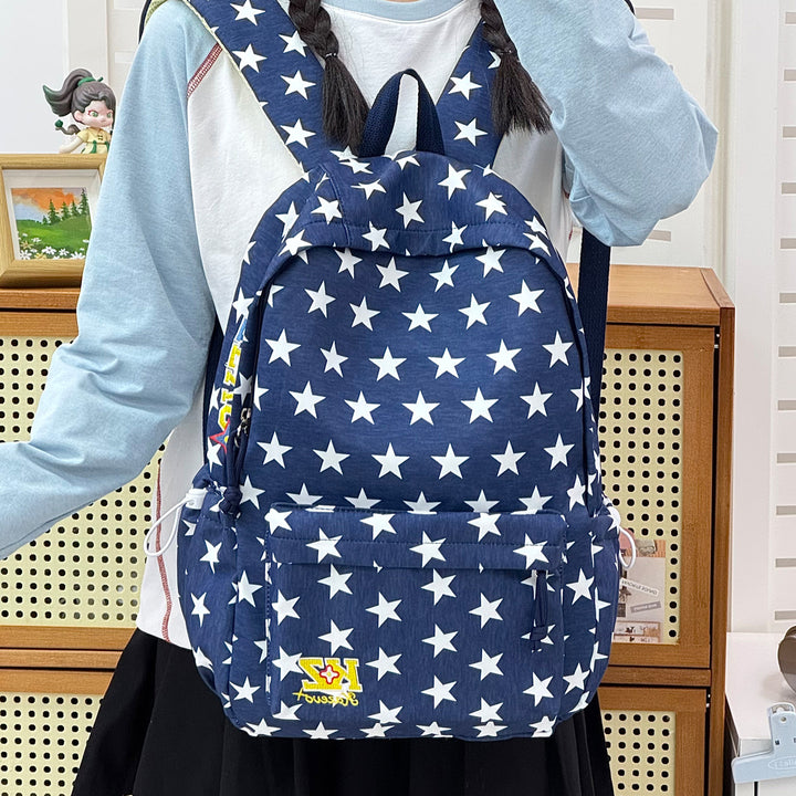 Star-Patterned Casual Backpack Stornfield 1791205225