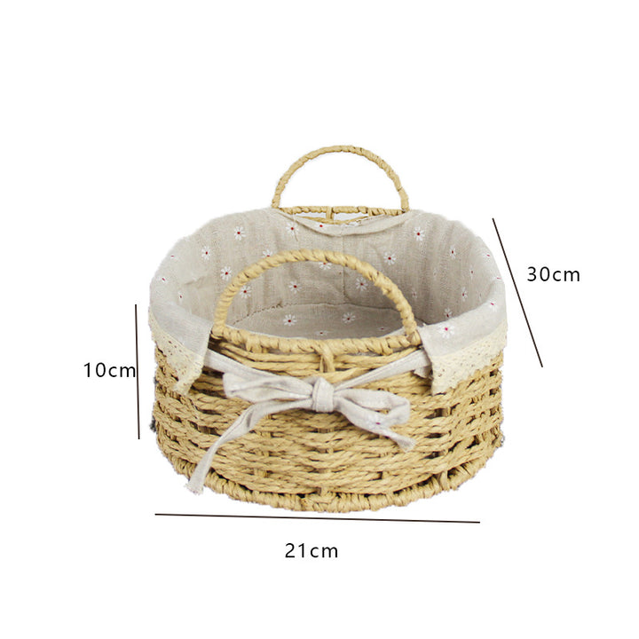 Handcrafted Woven Storage Basket Stornfield