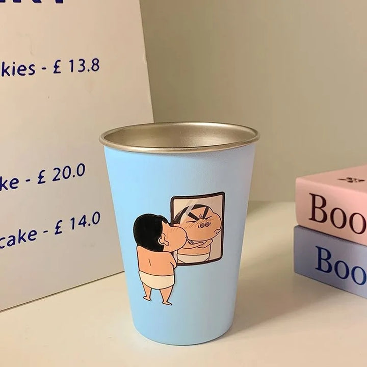Funny drinking cup with humorous illustration design Stornfield