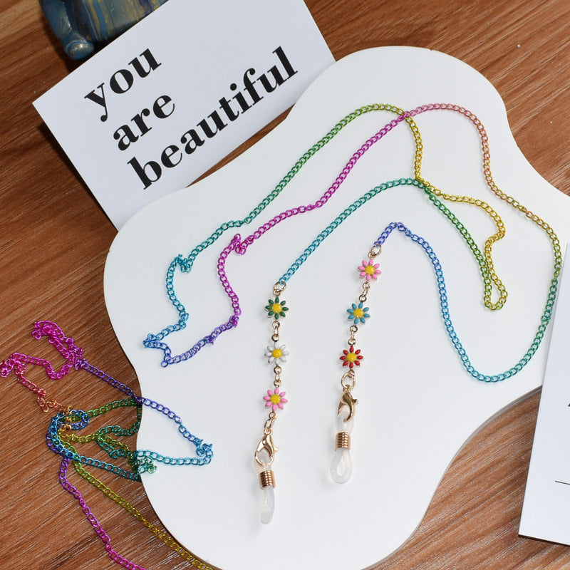 Floral Patterned Eyewear Chain Stornfield