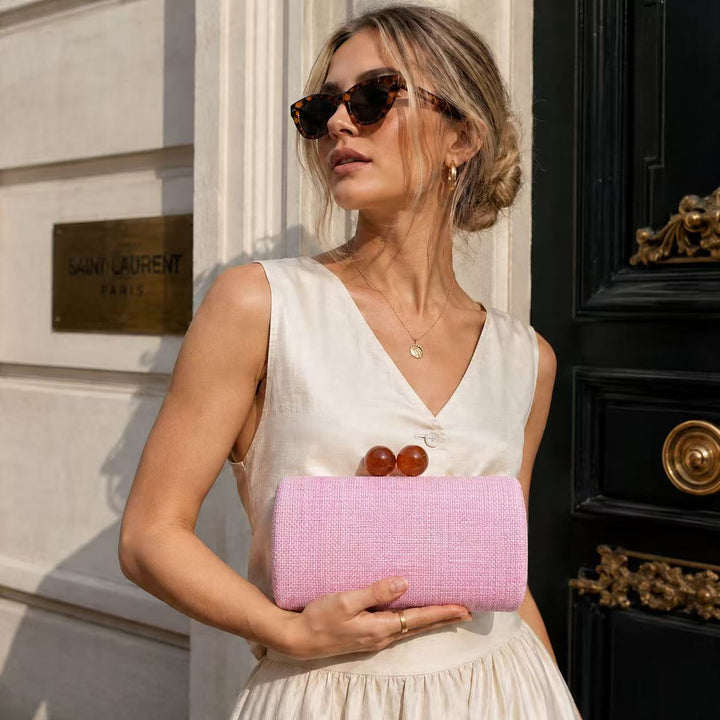 Handwoven Textured Clutch
