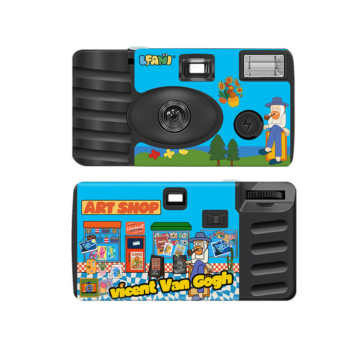 Playful Illustrated Disposable Camera Stornfield