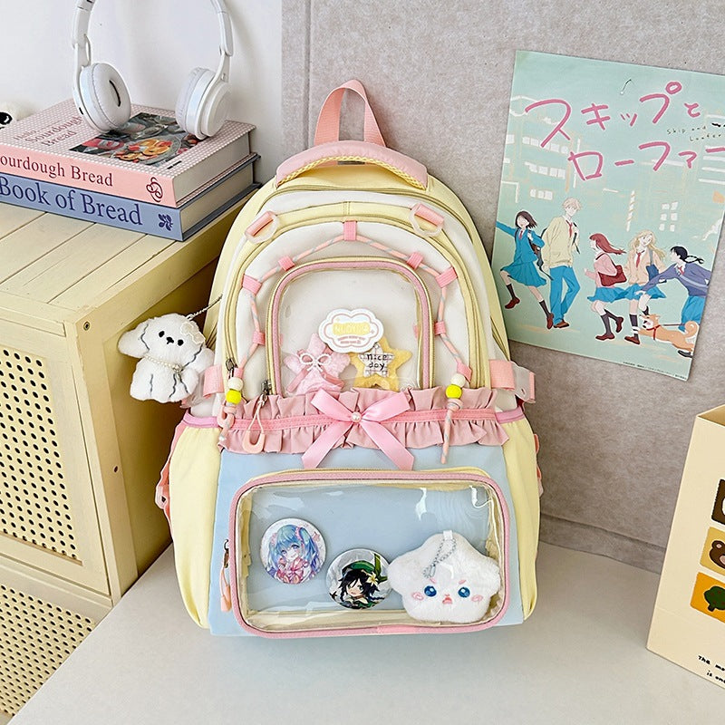 Multi-Functional Clear Front Backpack Stornfield
