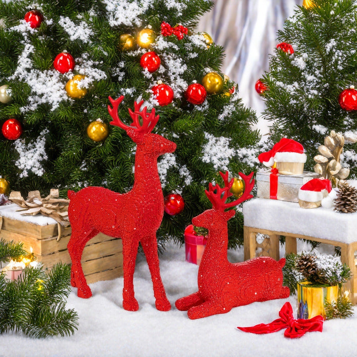 Elegant Christmas decoration in the form of reindeer Stornfield