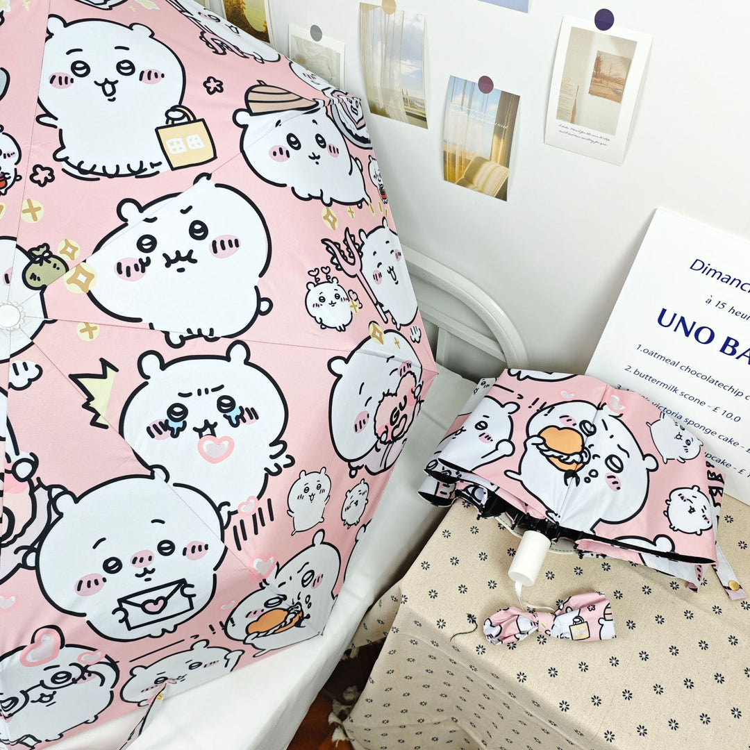 Women's Foldable Umbrella with Humorous Animal Design Stornfield