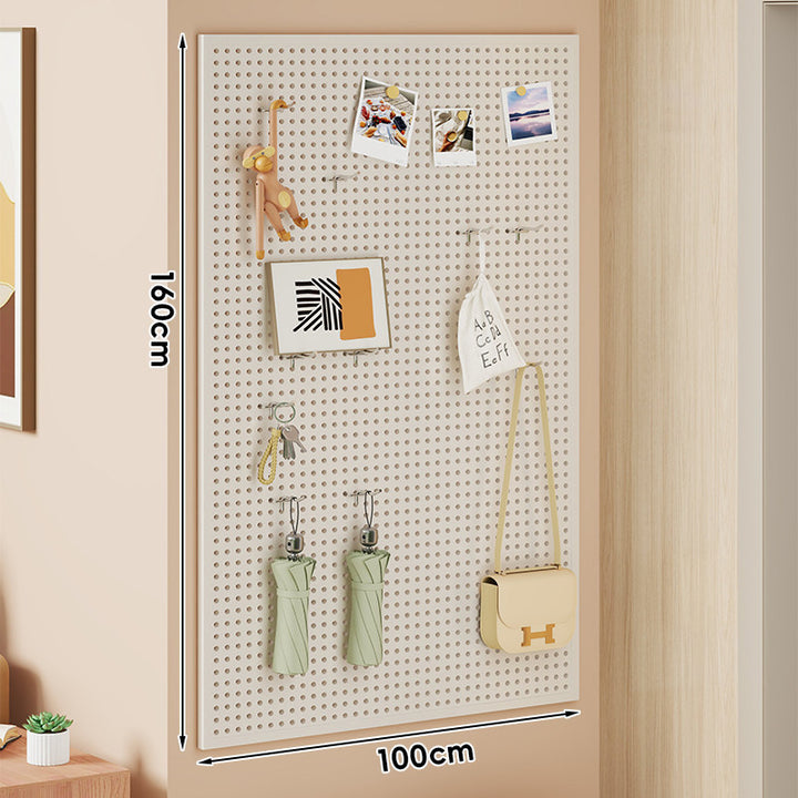 S-Shaped Offset Pegboard Utility Hooks with Support Post