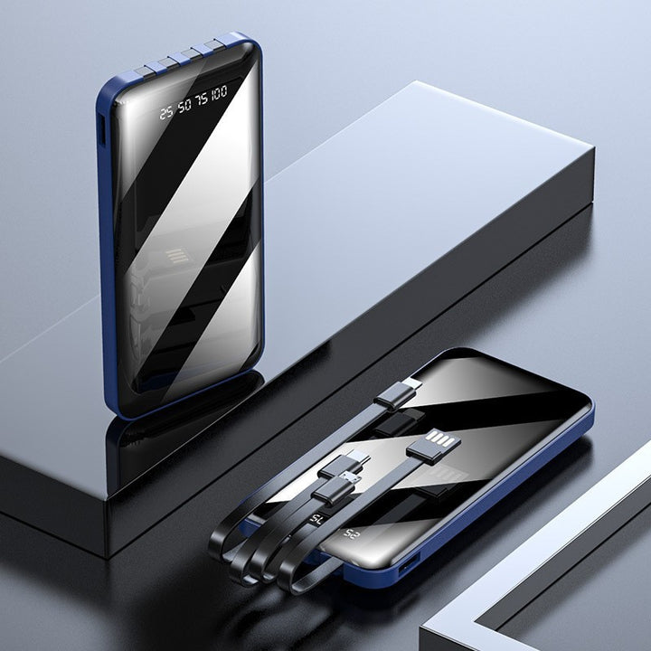 Portable power bank with integrated multifunction charging function and digital display Stornfield