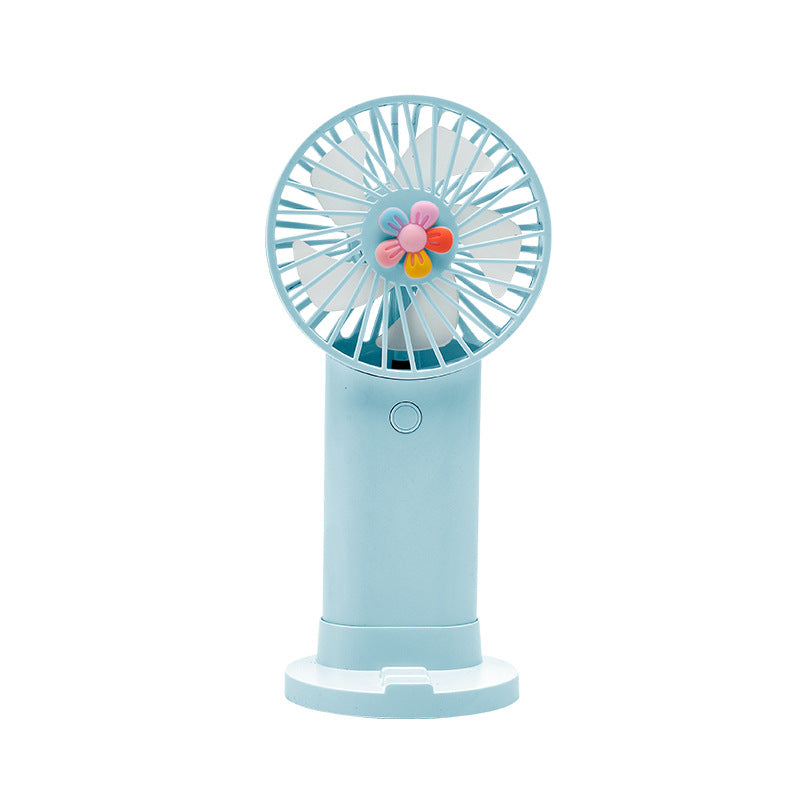 Unisex Portable Hand Fan with Rechargeable Battery and USB Port Stornfield