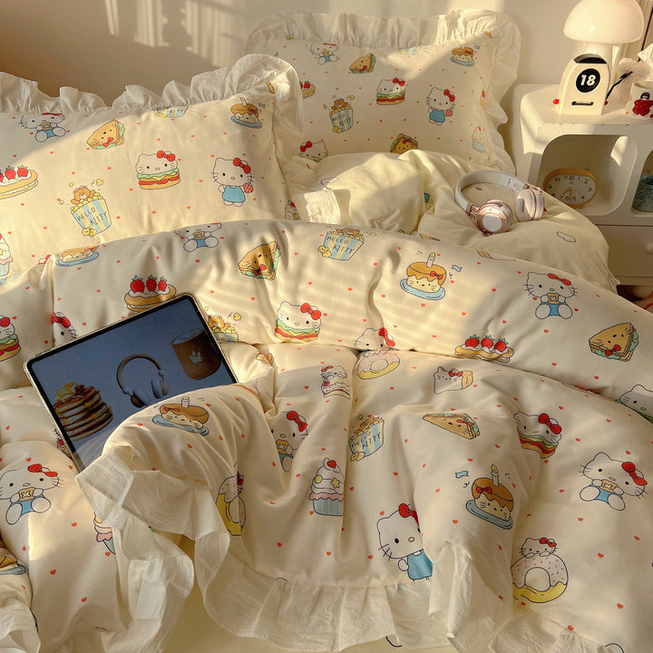 Playful Cartoon-Themed Comforter Set