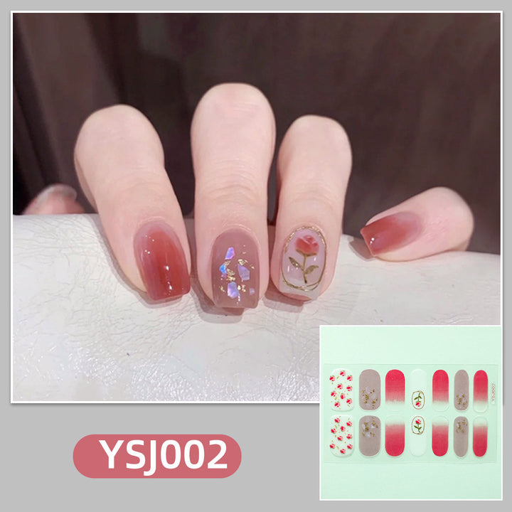 Artistic nail decoration with glitter details Stornfield