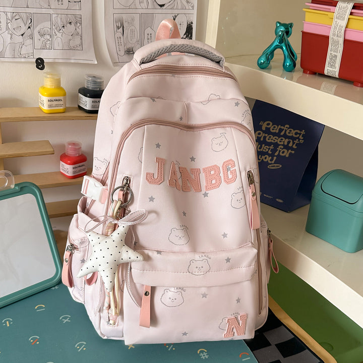 Casual Character-Embellished Backpack Stornfield