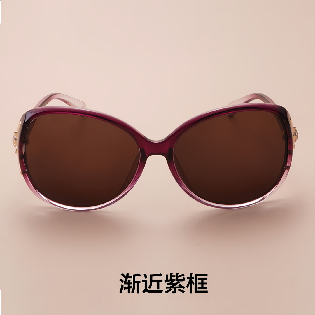 Ladies Luxurious Oversize Sunglasses with Stylish Decor Stornfield