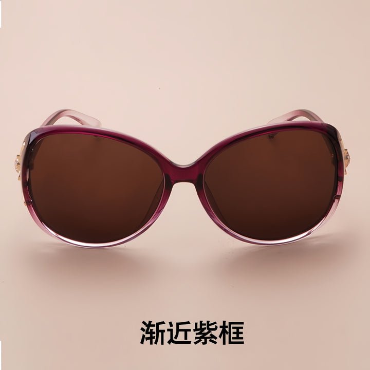 Ladies Luxurious Oversize Sunglasses with Stylish Decor Stornfield