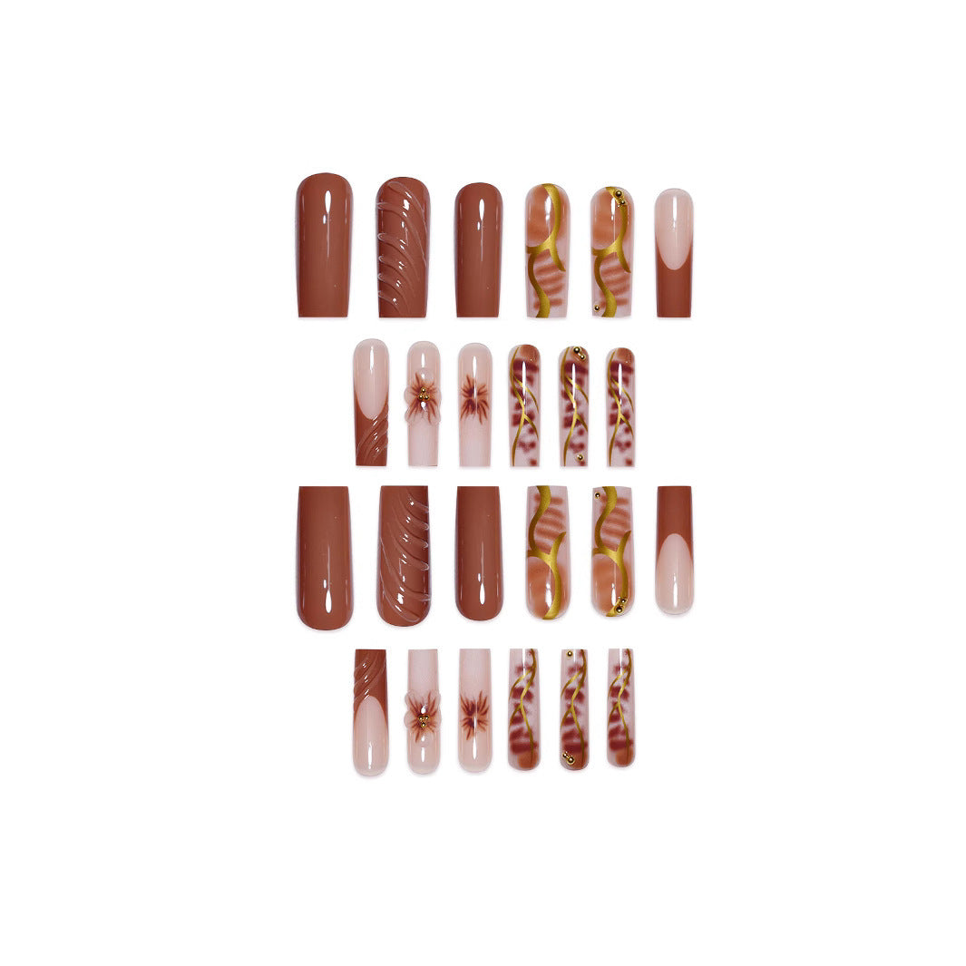 Floral Nail Art Extensions Stornfield