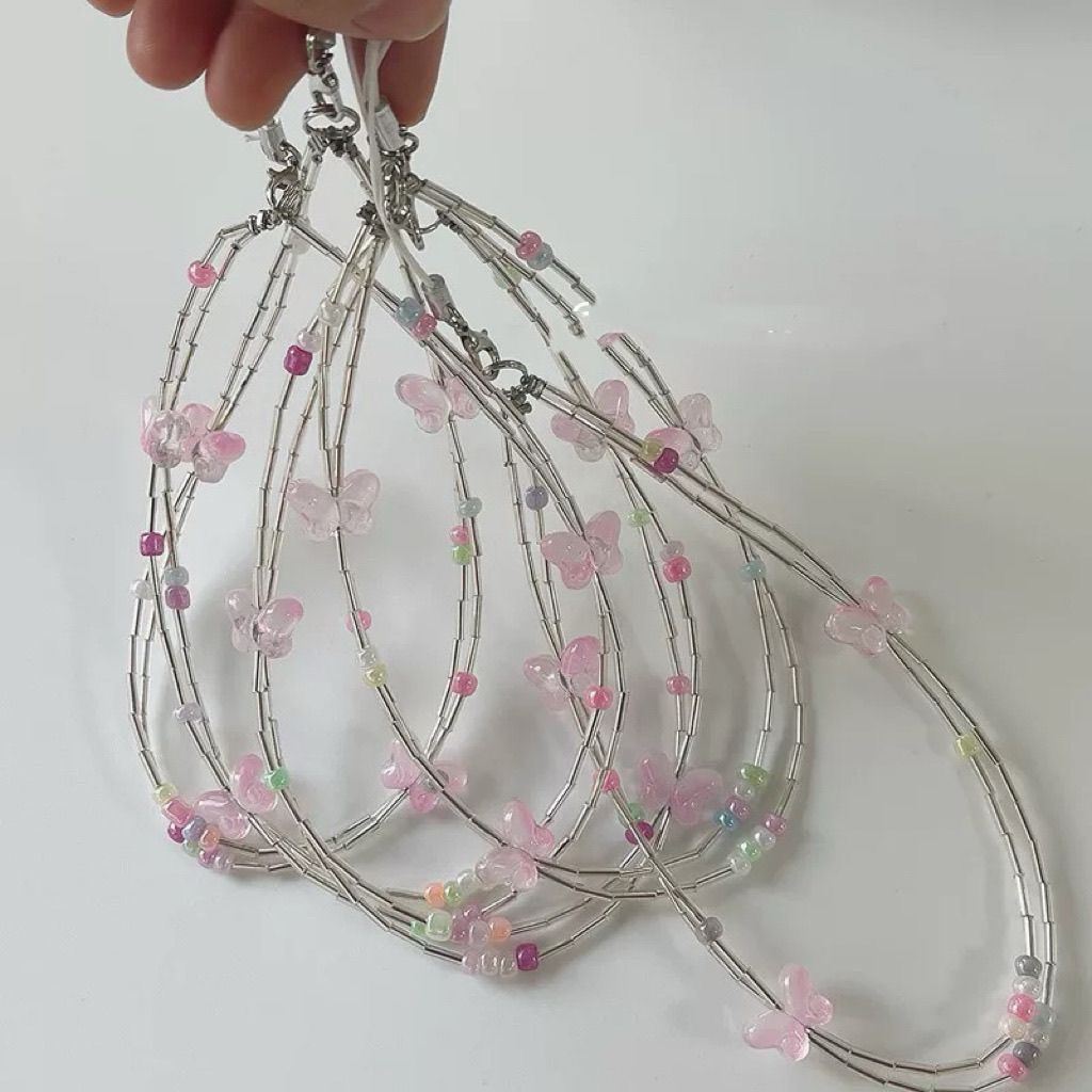 Decorative Butterfly Charm Eyewear Lanyard Stornfield