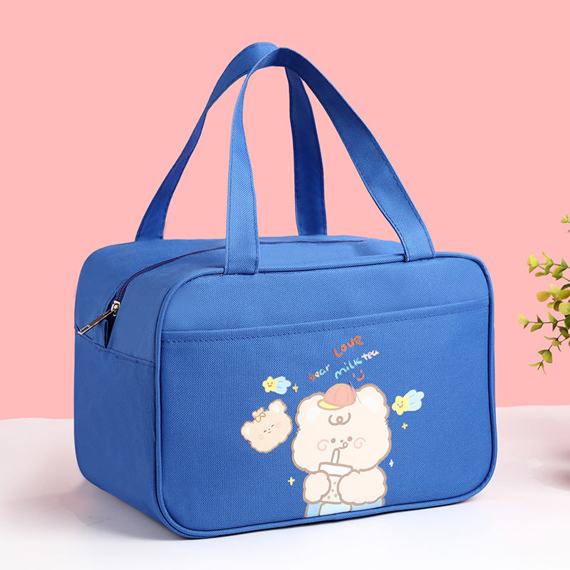 Cute Bear-Themed Insulated Lunch Carrier Stornfield