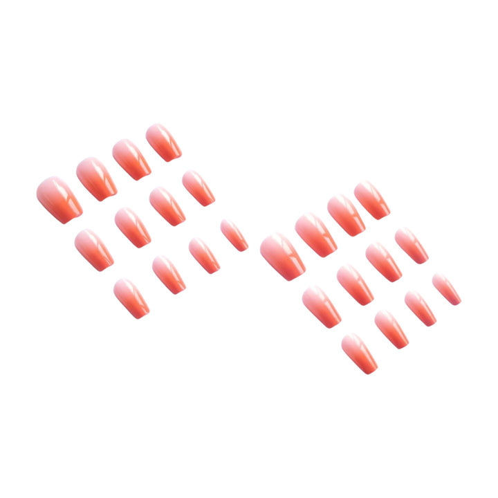 Elegant Ombre Gel Nail Extensions
