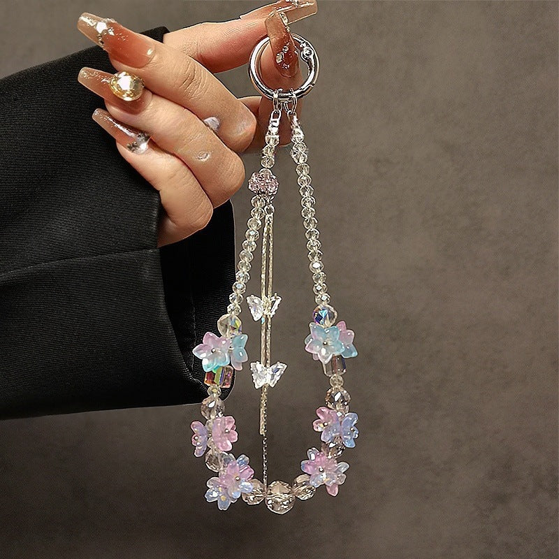 Decorative Floral Charm Phone Lanyard Stornfield