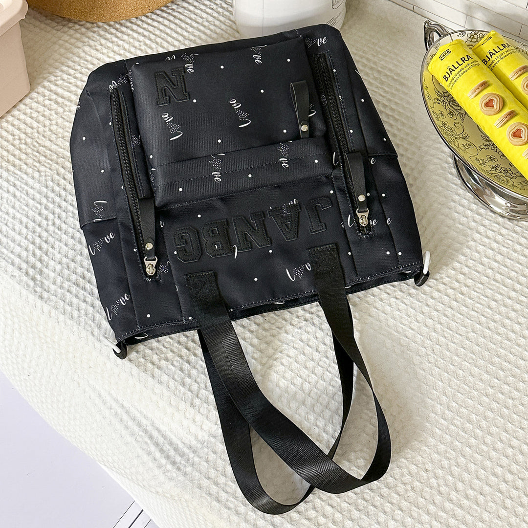Stylish Non-Transparent Fabric Backpack Stornfield
