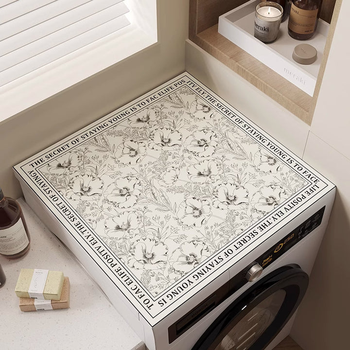 Decorative Laundry Counter Mat