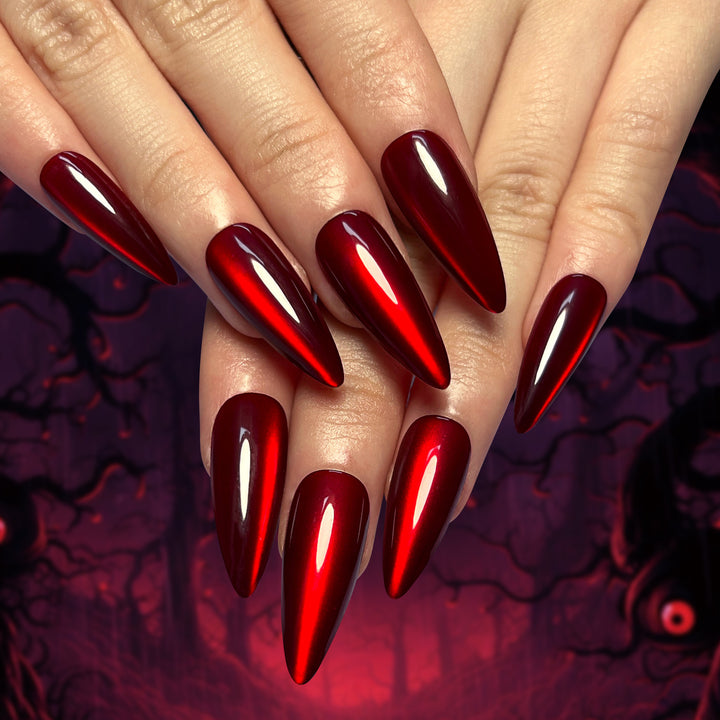 Glossy Stiletto Press-On Nail Set Stornfield