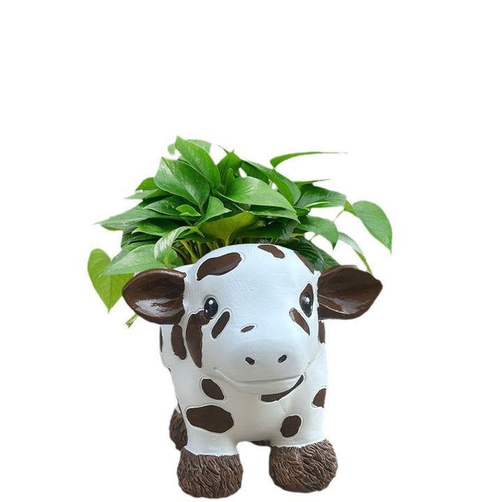 Flower pot in the shape of a cow Stornfield