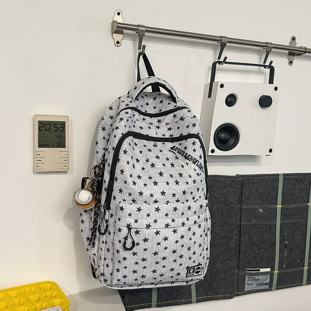 Star-Patterned Adventure Backpack Stornfield