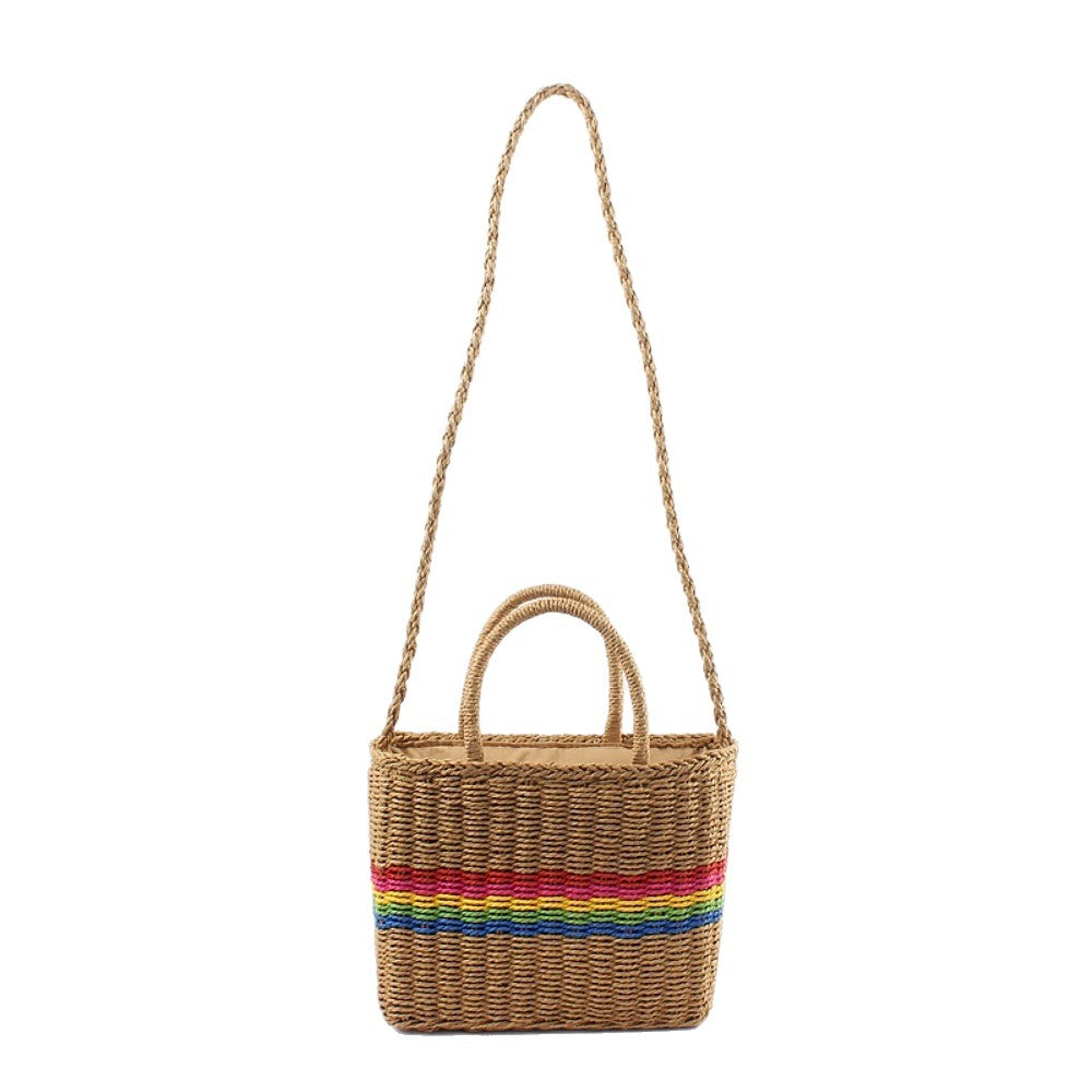 Handbag with Colorful Stripe Design Stornfield
