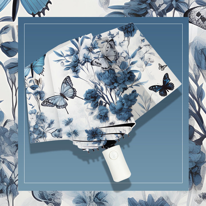 Ladies elegant umbrella with floral design Stornfield
