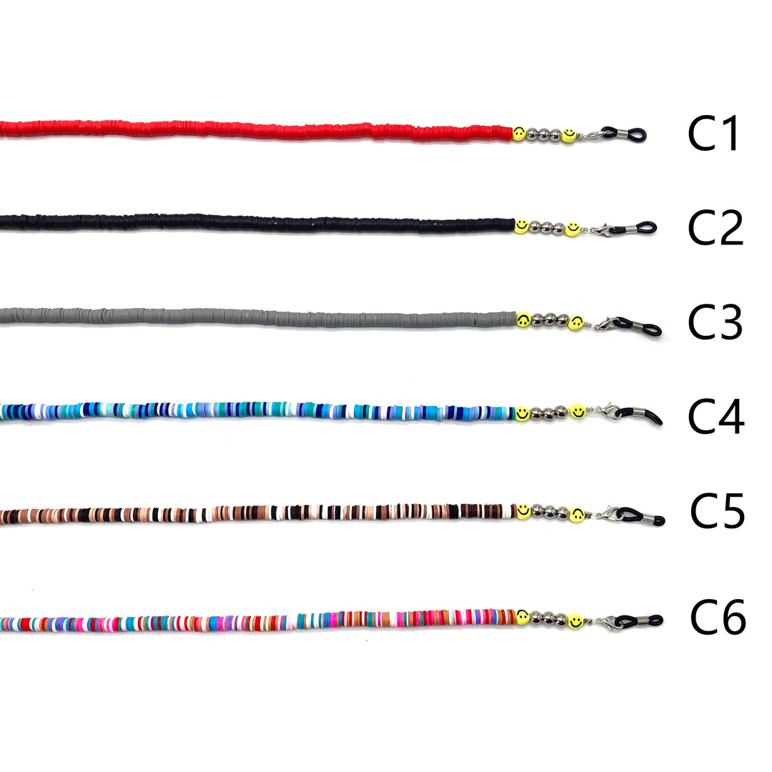 Colorful Smile Bead Eyewear Chain Stornfield