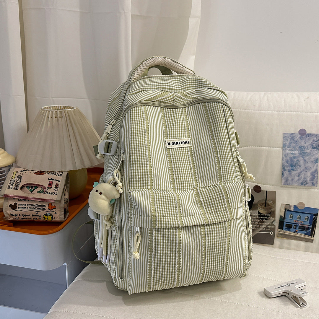 Modern Striped Backpack Stornfield