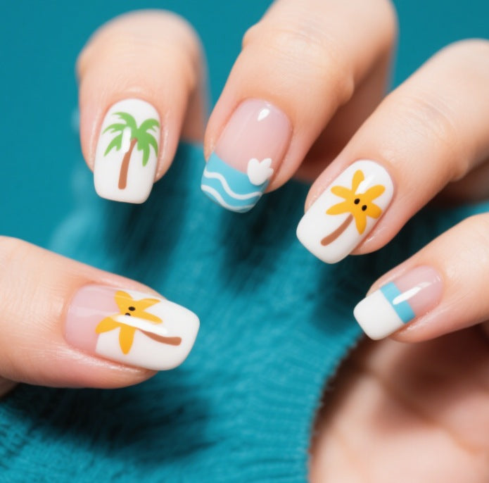 Floral Gradient Nail Art Kit Stornfield