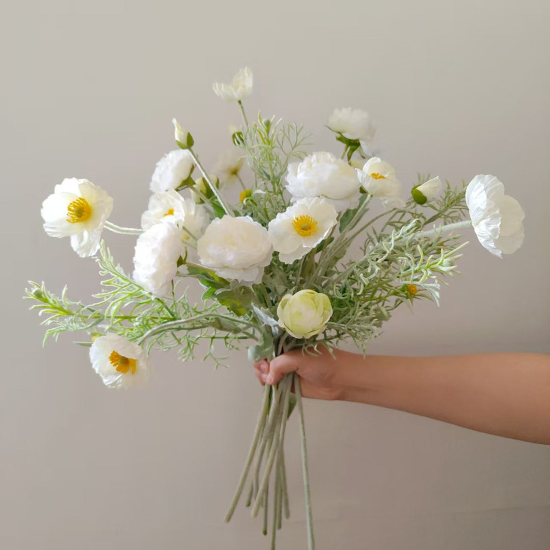 Lifelike Floral Bouquet Arrangement