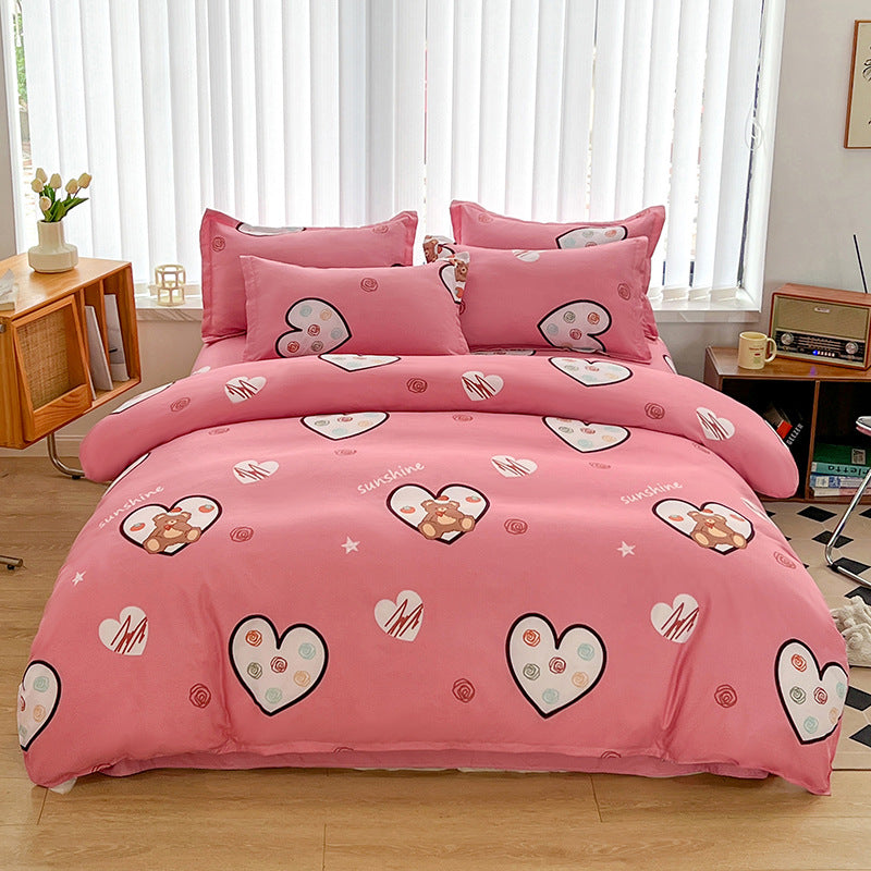 Floral Printed Duvet Cover Set