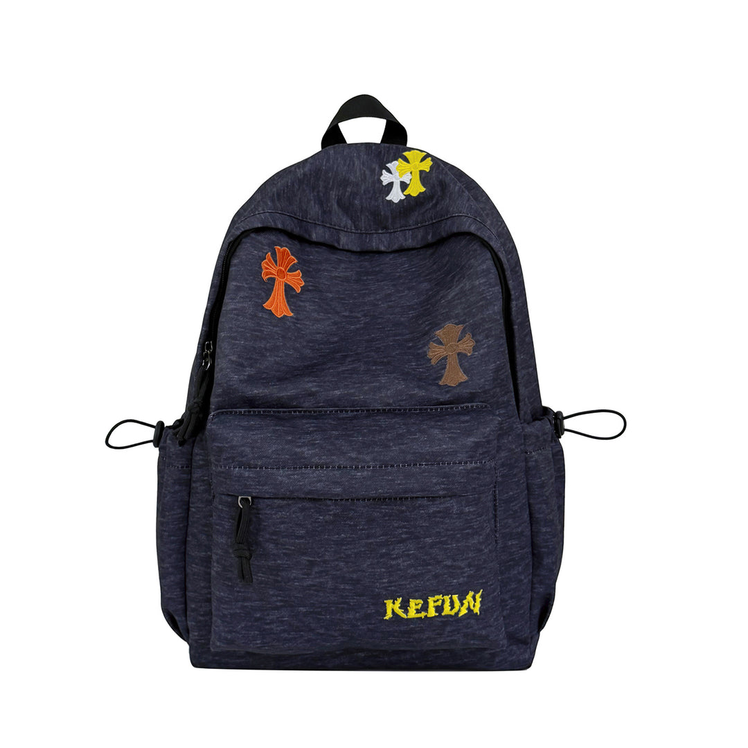 Casual Embroidered Backpack