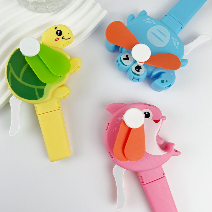 Women's Handheld Fan in Animal Design Stornfield