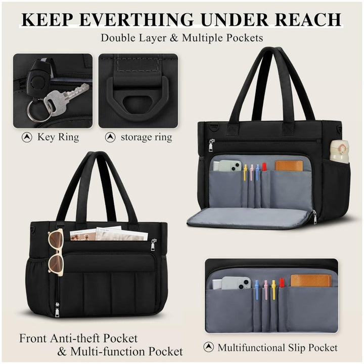 Practical Laptop Bag with Organizer Stornfield