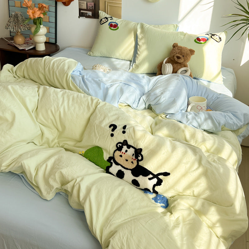 Playful Animal-Themed Bedding Set