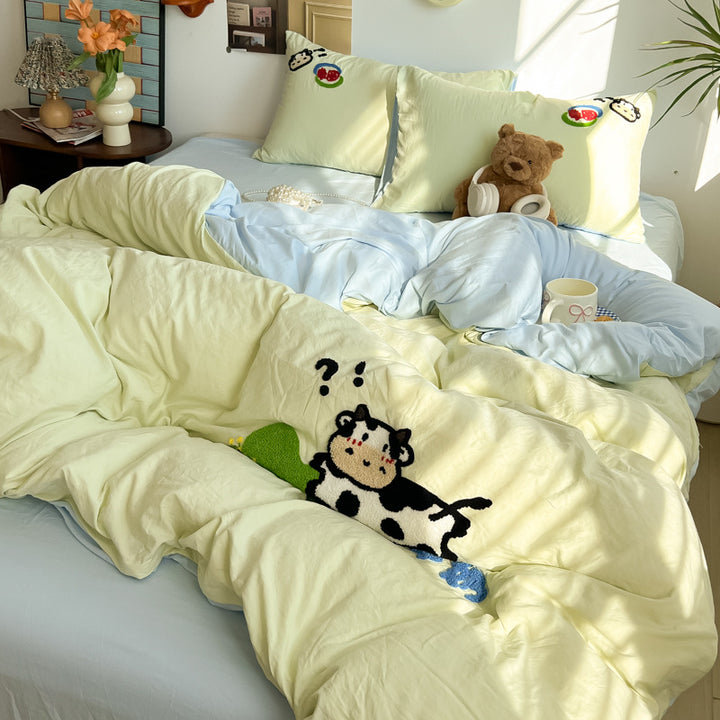 Playful Animal-Themed Bedding Set